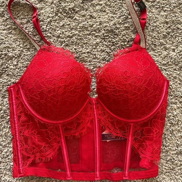 Brand New Victoria’s Secret Broulette/Corset bustier 32c - Picture 1 of 3